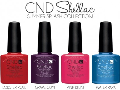 Shellac Summer Splash Collection