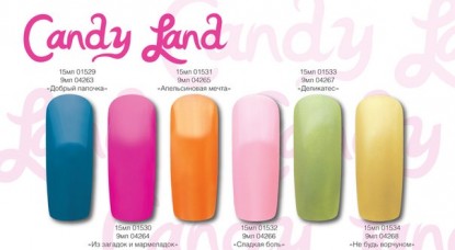 Gelish Candy Land
