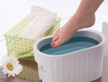 Парафинотерапия ног